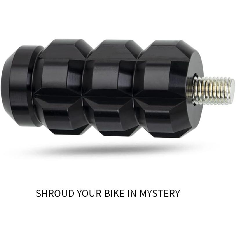 Motorcycle Shifter Peg with Raised Knobs Black Lever Foot Shift Pegs Compatible with Harley Davidson Street Glide Road King Softail Sportster Dyna