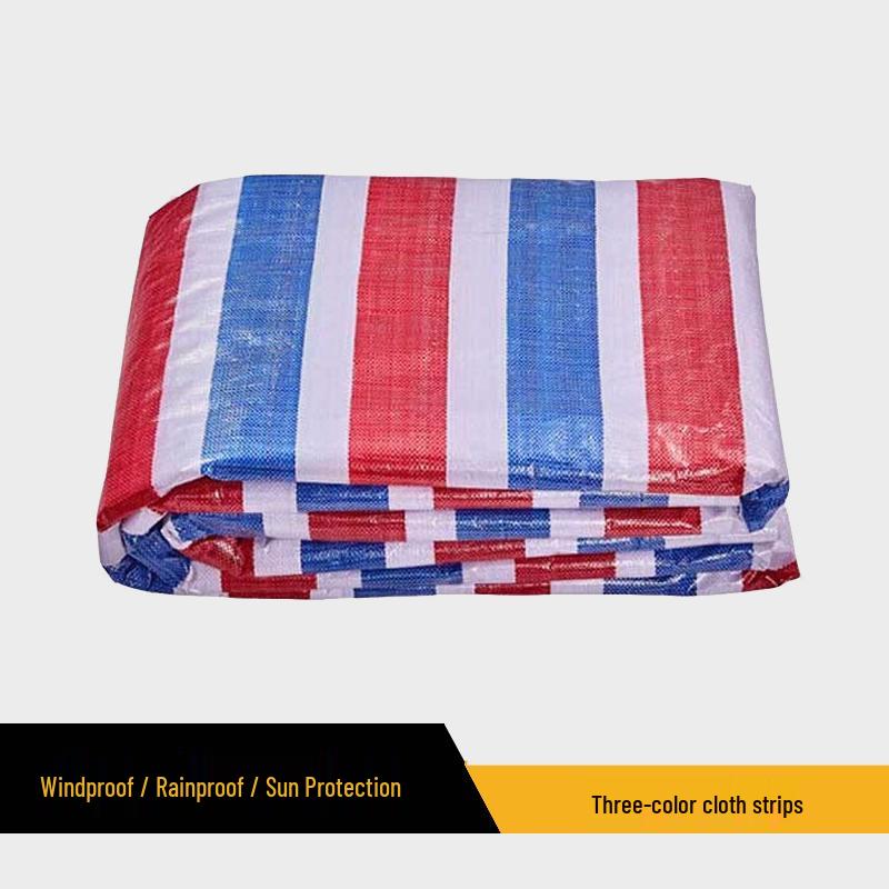 Shen Lang Gong Zi Heavy-Duty Striped Outdoor Tarpaulin