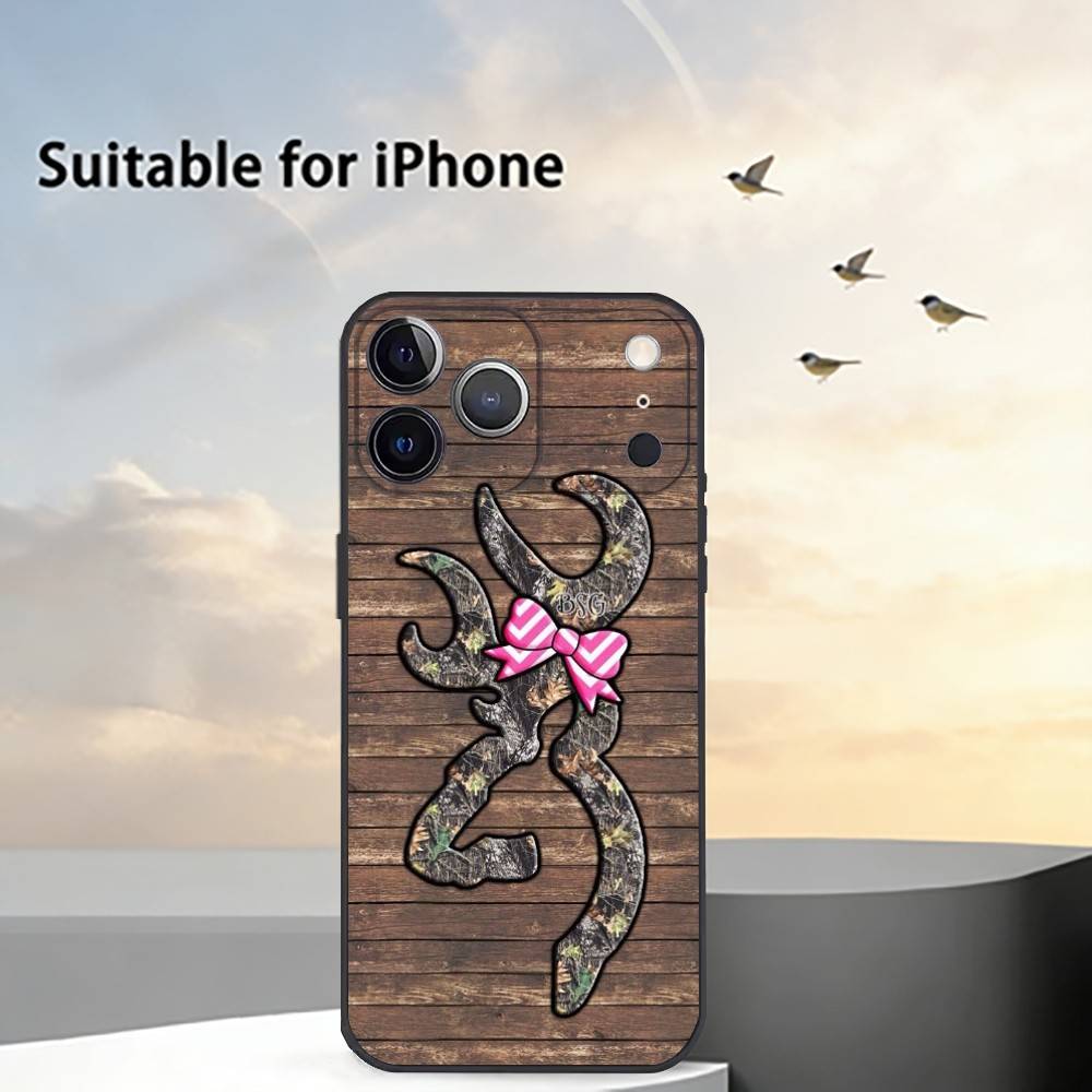 Cool  B-BrowningS Phone Case For iPhone 17, 16,15,14,13,12,11 Plus,Pro Max, Others Soft Black Cover