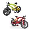 2 Style Bicycle Building Blocks Mountain Bike Model Decoration Simulation Car Model Children Educational Assembled Toys