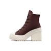 Chuck 70 De Luxe Замшевые Шнуровка Массивный Каблук Женские Туфли Каблуки Земляной Коричневый A06782C