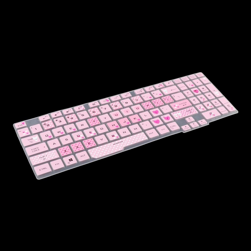 Универсальная защитная пленка для клавиатуры для ноутбуков ASUS TUF Gaming A15, аксессуары черного цвета 