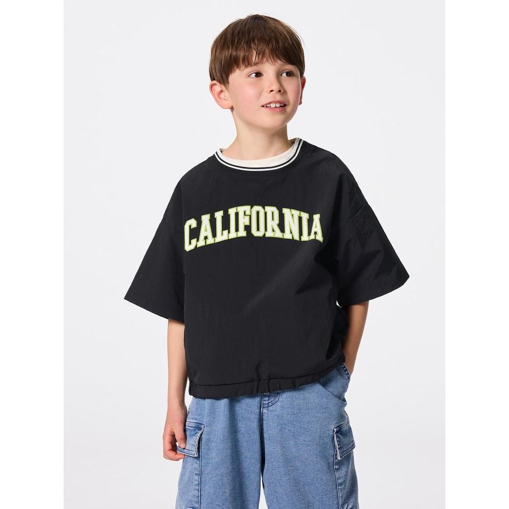 GU by Uniqlo Kids  Unisex  Dry Active Pullover  5 Minute Sleeve  Nt+e