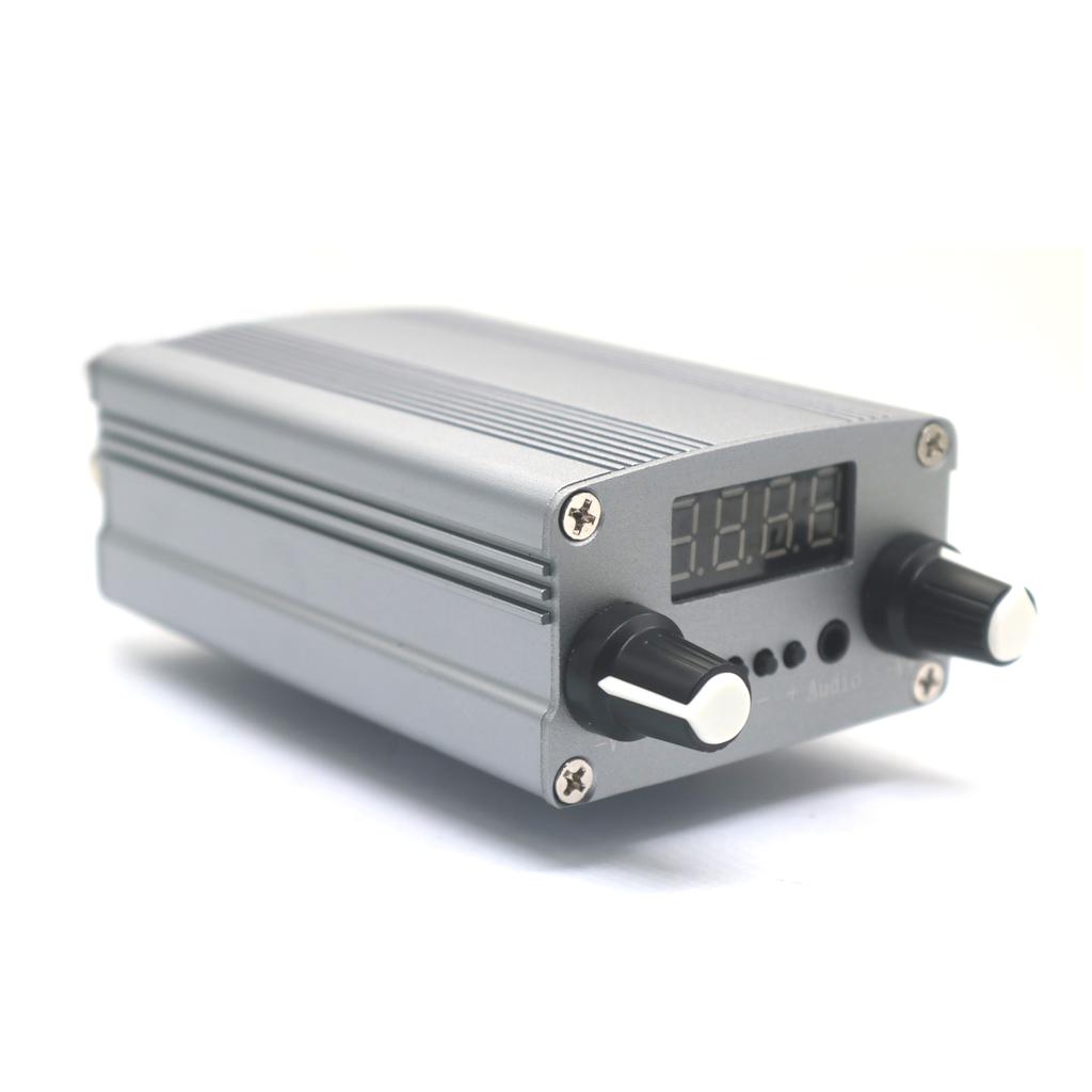 5W FM Transmitter 76-110Mhz Radio Digital Display Stereo FM Transmiter METER FOR Churches CAR Broadcast Campus Station Amplifier