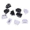 5Pcs Ac250V 2.5A Iec320 C8 Male 2 Pins Power Inlet Socket Connector