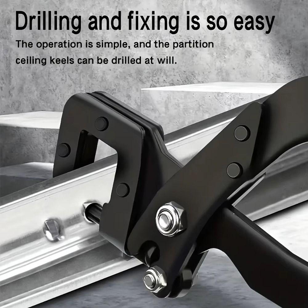 Professional Rivet-free Pliers Keel Clamp Punching Pliers Multi-functional Keel Pliers  Ceiling