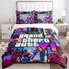 Gta Vi Cover Bedding 3 Piece Set Hd Print Duvet Cover Pillowcases For Teens Adult Bedroom Decoration Christmas Gift C9211677