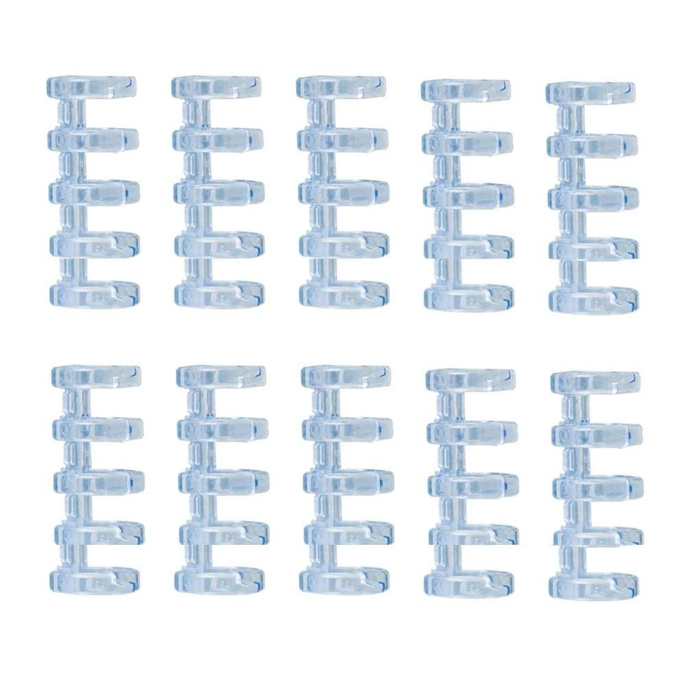 10 шт. А4 А5 А6 Кольца для блокнота, гребни для переплета для скрапбукинга, фотоальбома