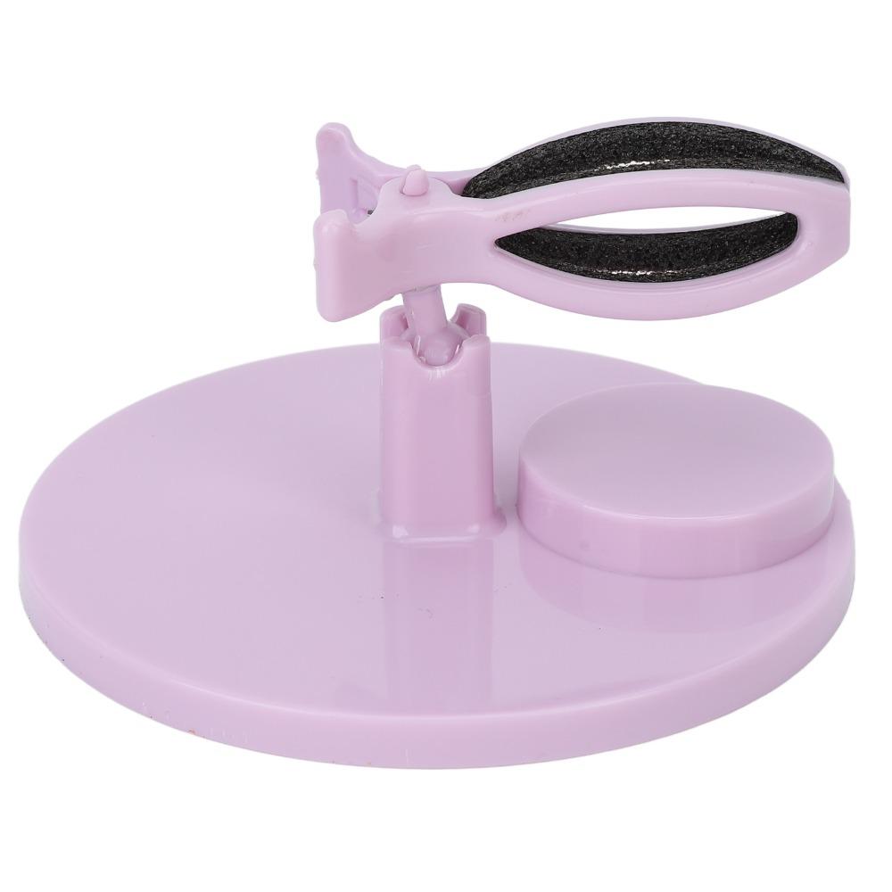 Anti-Fall Stable Base Tilted Nail Polish Stand Ideal For Home Diy Manicure Use