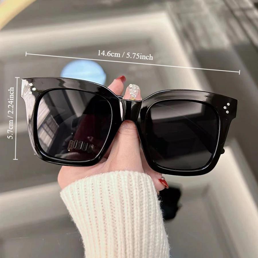 Square Sunglasses Women Men Vintage Designer Fashion Sun Glasses Female Male Brand Mirror Driving Frame Punk