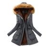 Winter Womens Warm Coat Hooded Jacket Slim Winter Outwear Coats