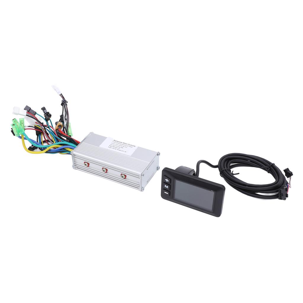 36V 48V 60V 500W 28A Sine Wave 3 Mode 5530 Brushless Controller G51 LCD Display Control Panel for