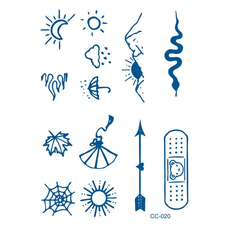 Травяные растения, палец, улитка, маленькая картинка, сок, татуировка, наклейки, последние 15 дней, полупостоянный ветер