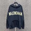 Худи оверсайз унисекс B Brand 23SS с желтым логотипом
