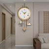 Креативные настенные часы премиум-класса для гостиной: Элегантный дизайн для домашнего декора