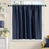 AooHome Blackout Curtains for Small Cafe Heat 1st Class 60cm High Density UV Cold Heat Energy Room 1 Piece Windows, Curtains, Insulation, Blackout,