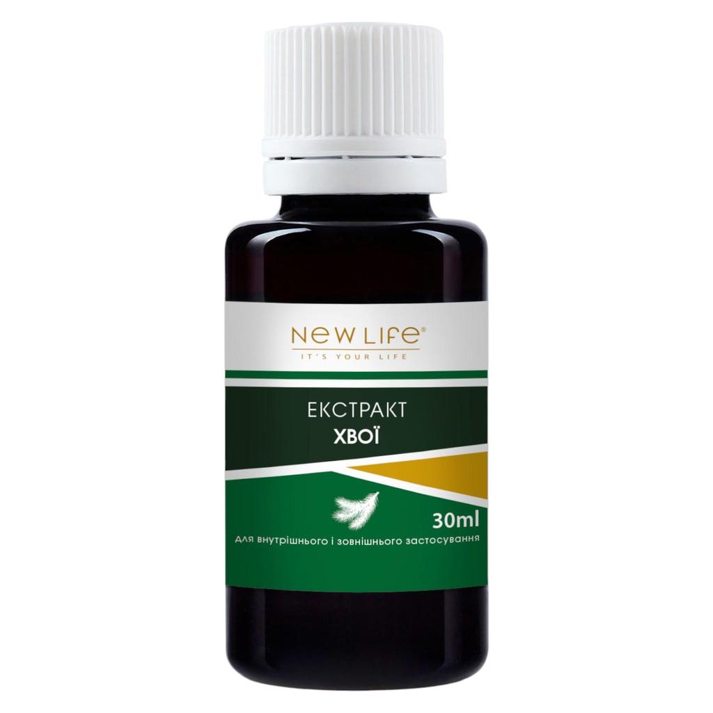 Хвои Экстракт Настойка Травяная Жидкость Добавка Диетическая New Life