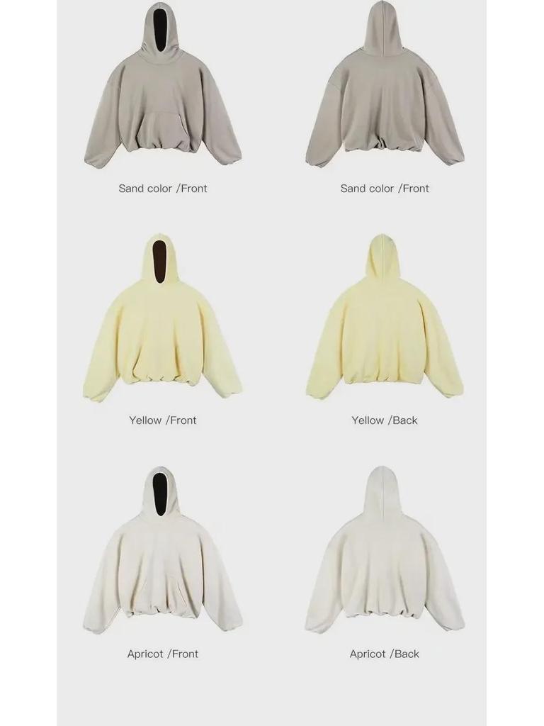 Винтажная американская серая мужская толстовка-пуловер с воротником-стойкой и капюшоном