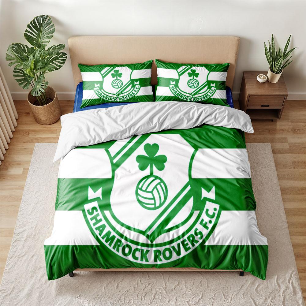 Комплект пододеяльника Shamrock Rovers King Queen Double Full Twin Single Size