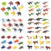 Wild Animal & Marine Insect Farm Model: Dinosaur Soft Glue Toy Set for Kids