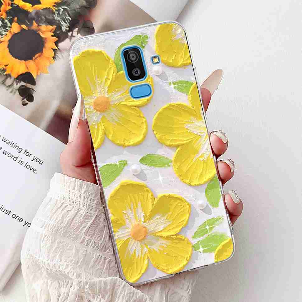 Для Samsung Galaxy J8 2018 6.0" Чехол Новый Модный Дизайн с Рисунком Мягкий Силиконовый TPU Чехол Для Samsung j8 J8 2018 Защитные Чехлы