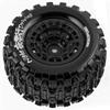 100mm RC Car Rubber Off-Road Tires Wheel Rim Set for 1/10 Short Course Truck ARRMA SENTON 4X4 550 MEGA XLH 9125 Traxxas Slash Re