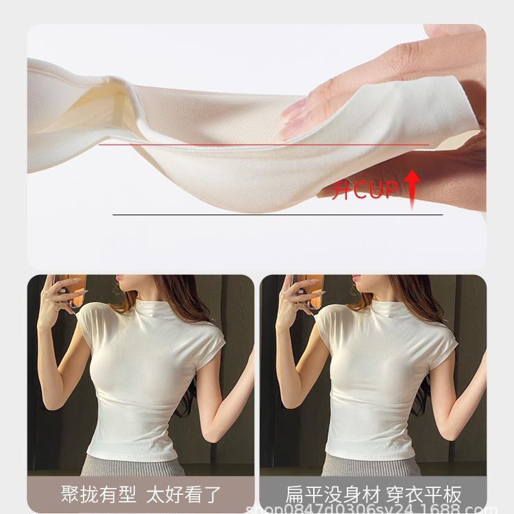 Small breasts gather and show large underwear. Women's summer has no steel ring, and the secondary breasts are closed to prevent sagging