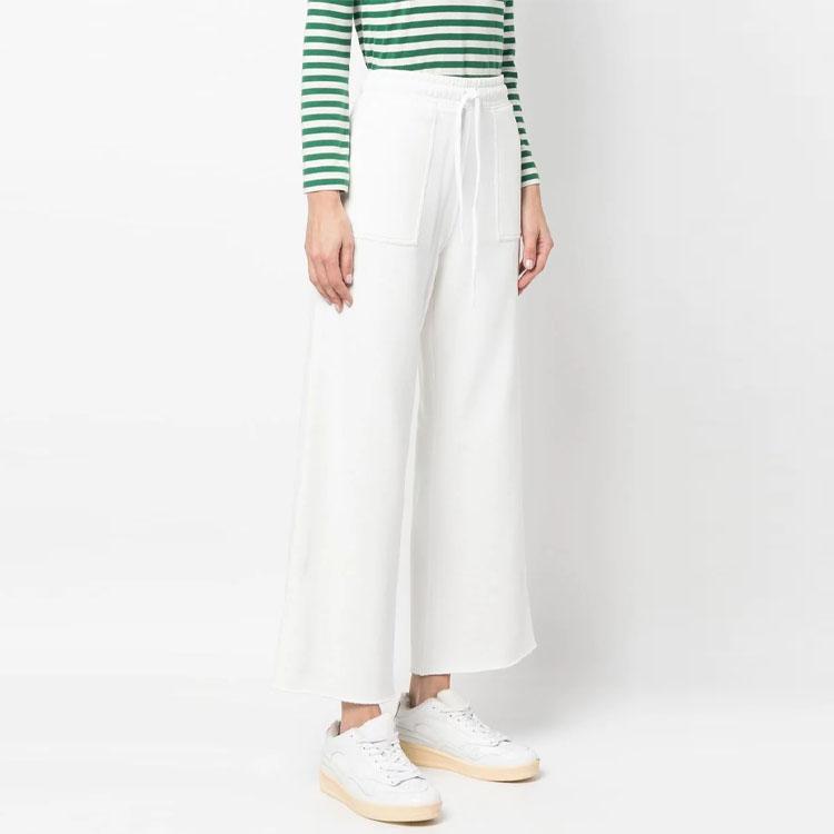 Polo Ralph Lauren SS23 Однотонные повседневные спортивные брюки с кулиской на талии Женские брюки Белый 211892616-002