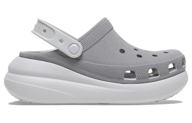 Crocs Кроксы Crush Reflective 'Серо-белые' Женские 209209-1LP