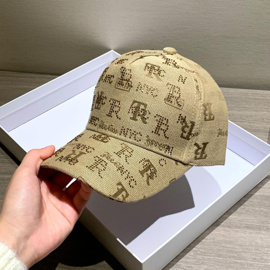 New Casual Fashion Embroidery Baseball Cap Modified Face Versatile Hard Top Hat Sports Women's Hat Shade Cap