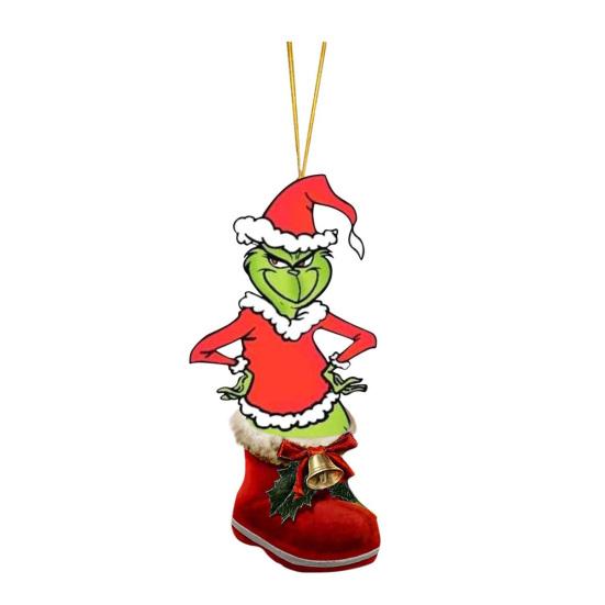 Рождественское украшение Собака Декоративный Праздничный Подвеска для машины, рюкзака, дома, для вечеринки, DIY подарок, украшение для вечеринки