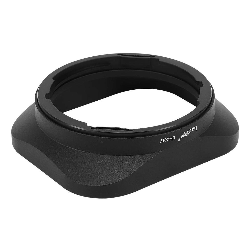 Металлическая квадратная бленда Haoge Bayonet для объектива Fujifilm Fujifilm Fujinon XF 16mm R WR R WR LH-X17 F2.8 / XF16mmF2.8