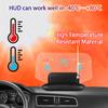 Mirror Car HUD Head Up Display OBD2 GPS Dual Systems Navigation Version Speedometer Overspeed Warning Auto Accessory 2024