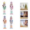 Nutcracker Ornament 14.96inch Height DIY for Scene Layout Desktop Birthday