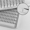 Короткая ножка Готовые пучки Натуральные ресницы для наращивания 6D  0.07 0.10 Наращивание ресниц