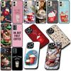 Чехол для телефона Merry Christmas с рисунком кофе для Motorola Moto Edge 70 60 Fusion NEO Pro G Stylus G56 G96 G52 G04 G05 G64 G71