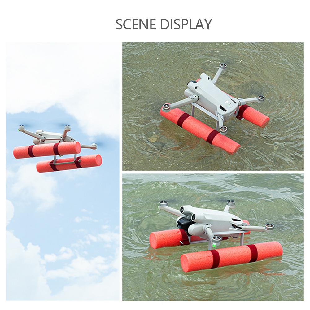 Комплект поплавков для посадочных полозьев Расширение Для DJI Mini 4 Pro/Mini 3 PRO/Mini3 Дрон Посадочное шасси для воды Тренировочное оборудование Аксессуары