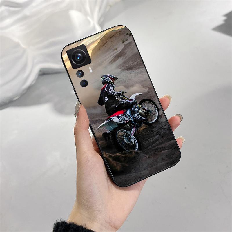 Чехол для телефона Xiaomi Mi 11T 11 12T Pro 10T 10 10Pro 12 11 lite 5G NE 10pro Poco X3 Pro Poco F3 M3 Moto Cross Motorcycle Sports