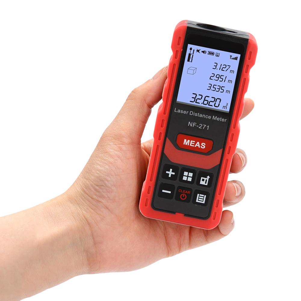 50 м/164 фута мини портативный цифровой лазерный дальномер высокой точности диаметр ЖК-дальномер