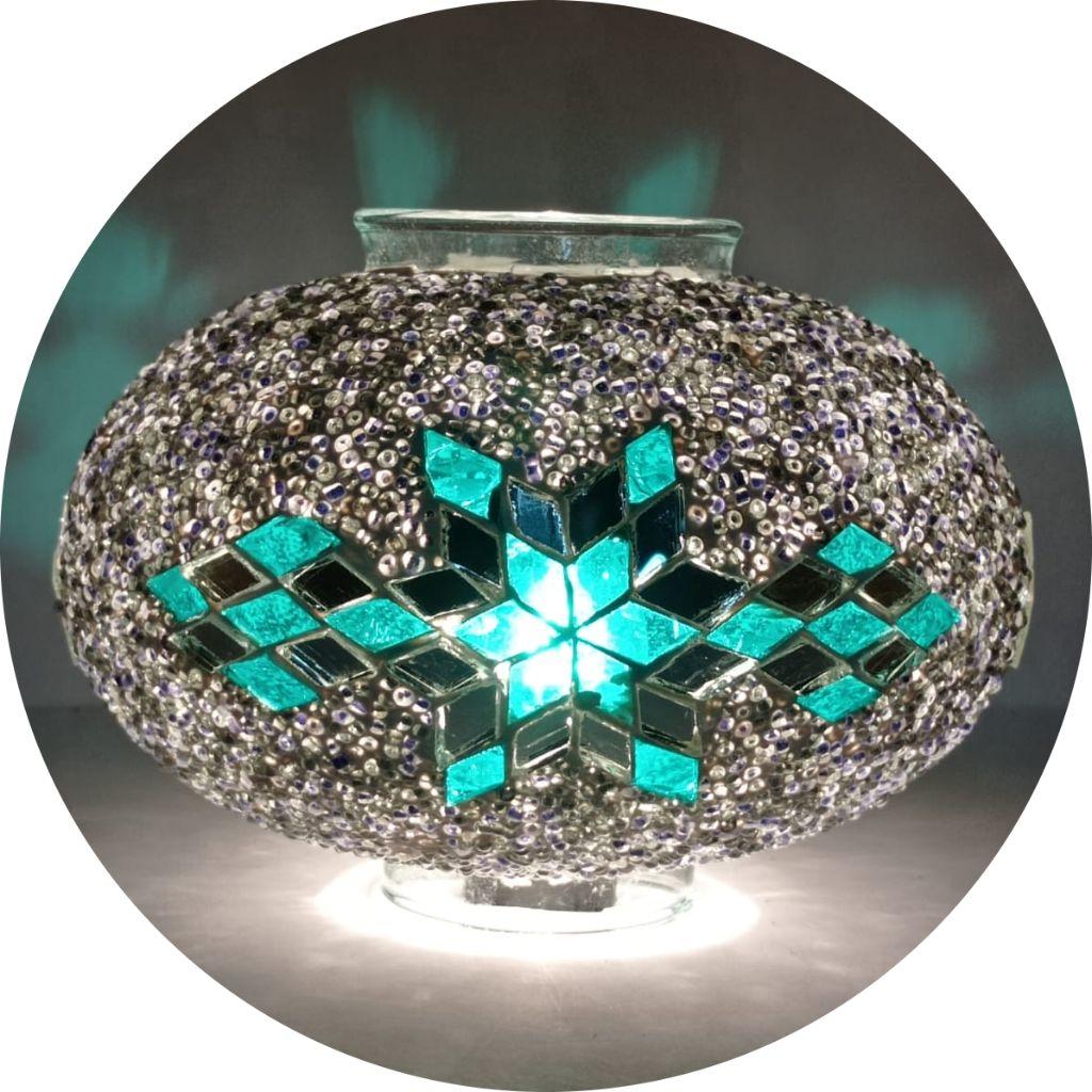 Абажур ручной работы Турецкая марокканская красочная мозаика из стекла Античная лампа Мозаичная лампа Османская аутентичная люстра Старинная лампа Ночная лампа,