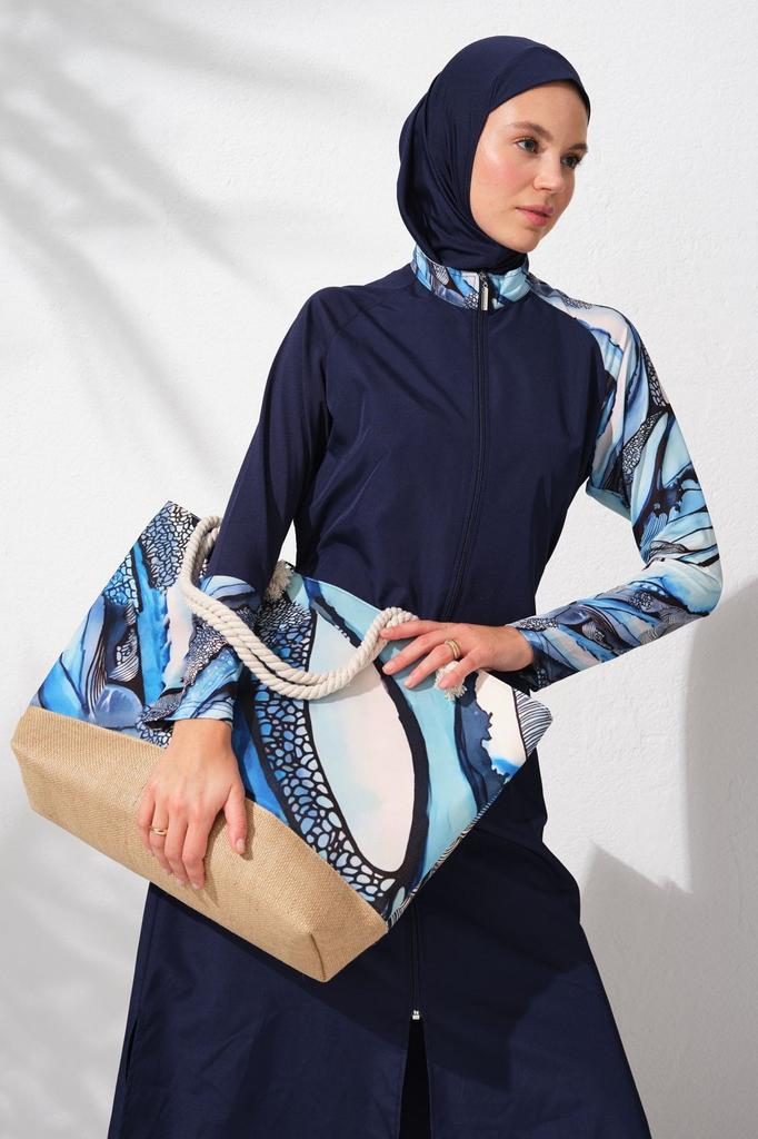 Женский Мусульманский Скромный Исламский Полный Чехол Буркини Пляжный Купальный Костюм Купальники Хиджаб Пляжная Одежда Купальник 