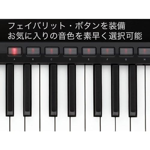 KORG RK-100S 2BK Translucent Black Battery-Powered Keytar Synthesizer Stage Keyboard