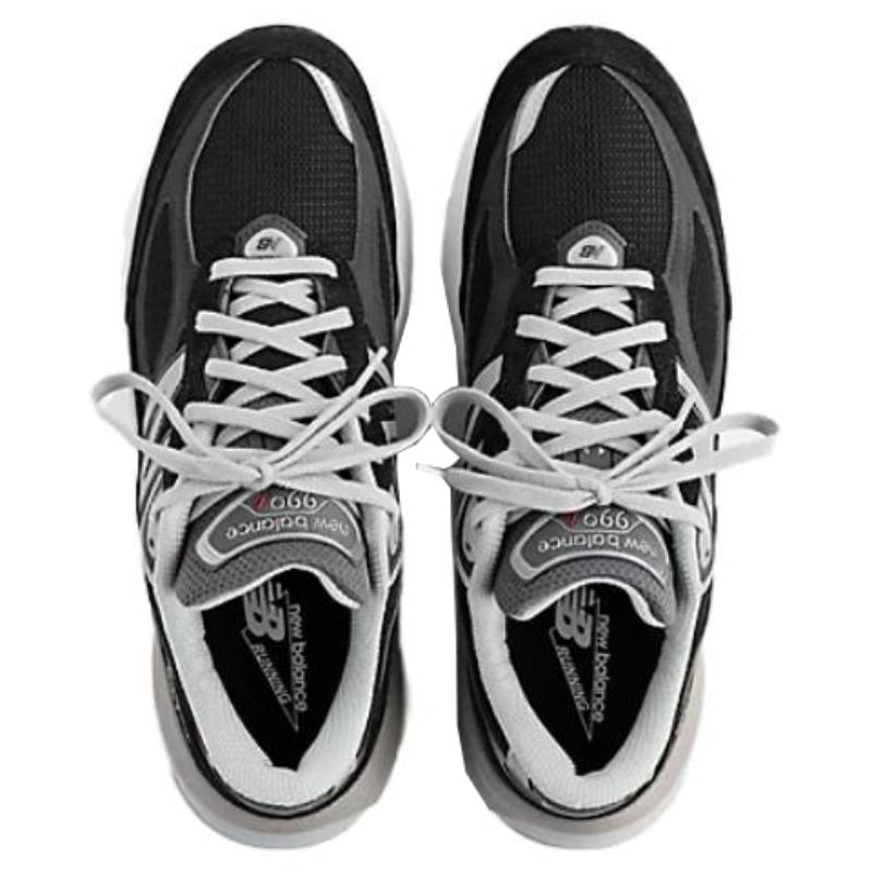 New Balance 990v6 Сделано в США Черные Серые Белые Кроссовки M990BK6
