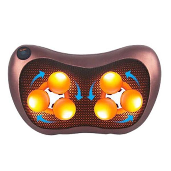 Массажная подушка Валик для автомобиля, дома и офиса Роликовый массажер для электроники всего тела