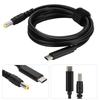 90W 19V 20V TypE C Male to 5.5mm x 2.5mm Male Straight Head Adapter Cable with PD Chip