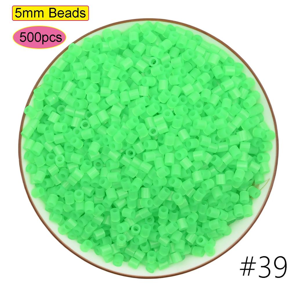 5 мм 500 шт. черный, белый, серый, синий, зеленый, фиолетовый, бусины Hama для детей, железный предохранитель, бусины Perler, головоломка «сделай сам», пиксель-арт, подарок, детская игрушка
