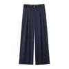 Kaslead New Arrival Women's Clothing Fashion Style Fashion Minimalist Multicolor with Belt Double Pleated Pants 4661405