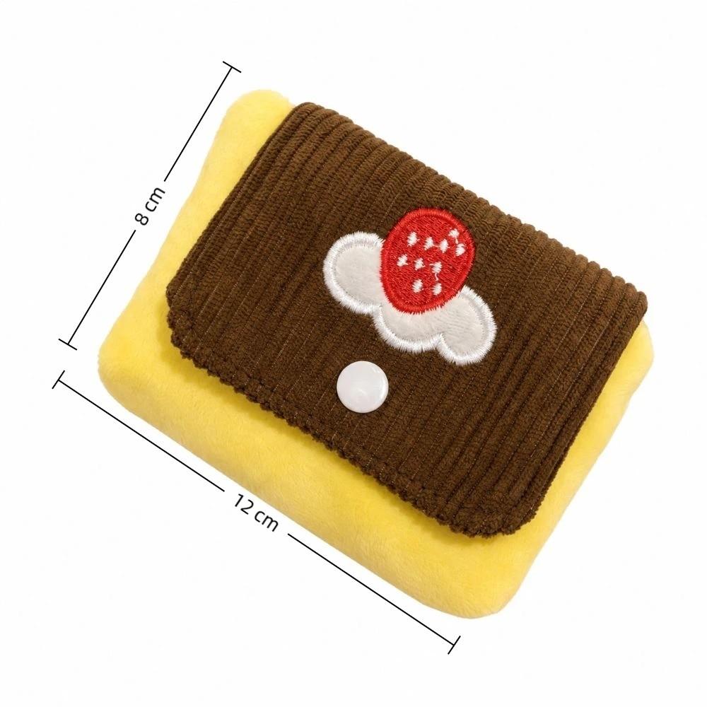 Portable CCD Cameras Bag Fluffy Texture Kawaii Sweet Style Storage Bag Women Carry-on Use
