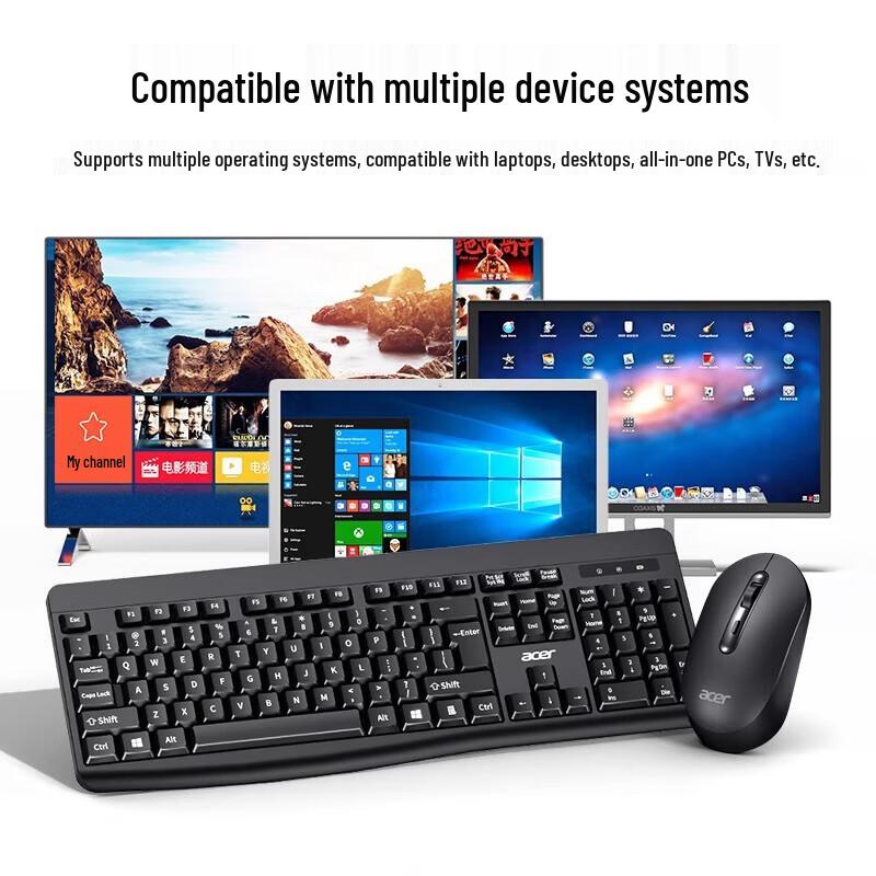 Беспроводной комплект клавиатуры и мыши Acer OAK110