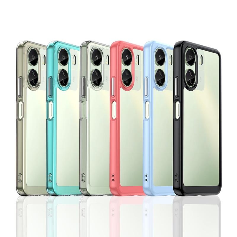 Подходит для цветного чехла для мобильного телефона Redmi 11C чехла для мобильного телефона Note111G полноразмерный 11Pro акриловый противоударный 11Pro +